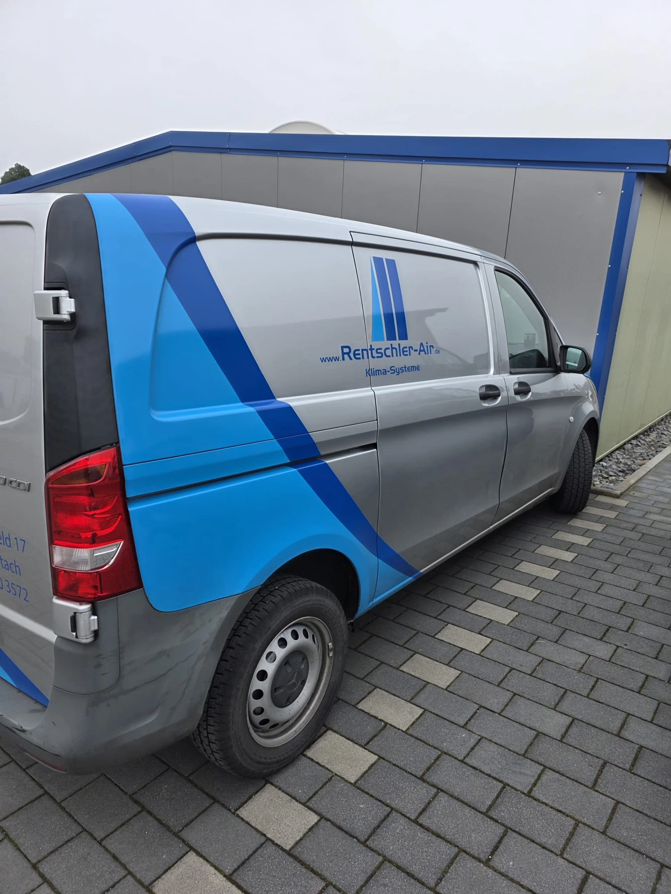 Branded Rentschler Air service vehicle